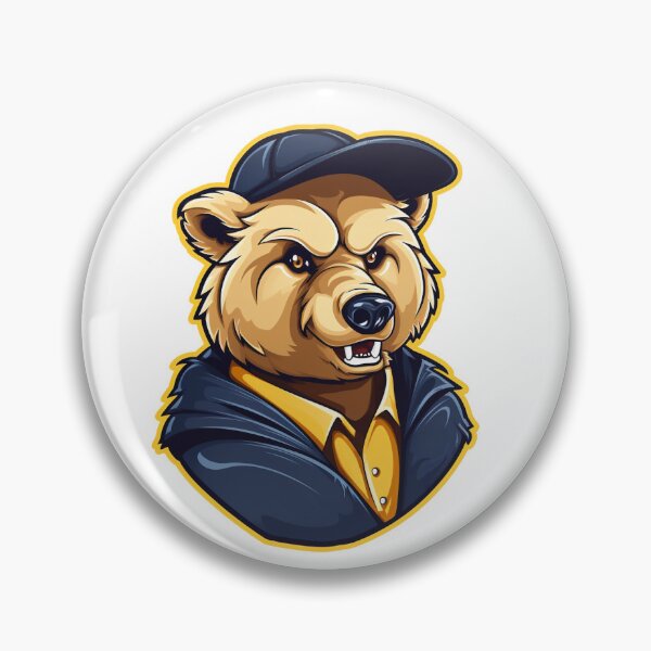 Item preview, Bears Bruins -  Mascot Blue Gold // School Spirit College Team Cheer designed and sold by Aubergine Designs.