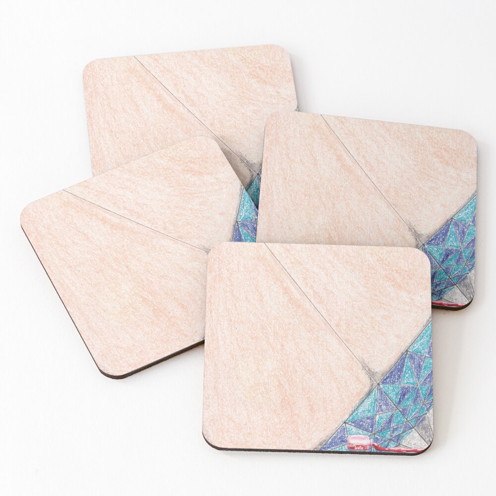 Item preview, Coasters (Set of 4) designed and sold by A-P-Ink.