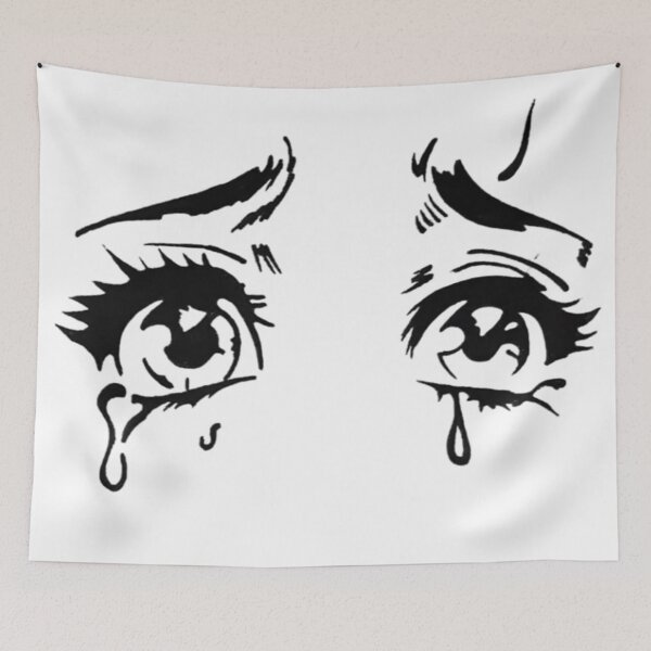 Item preview, Sad anime designed and sold by SVPERNAUT.