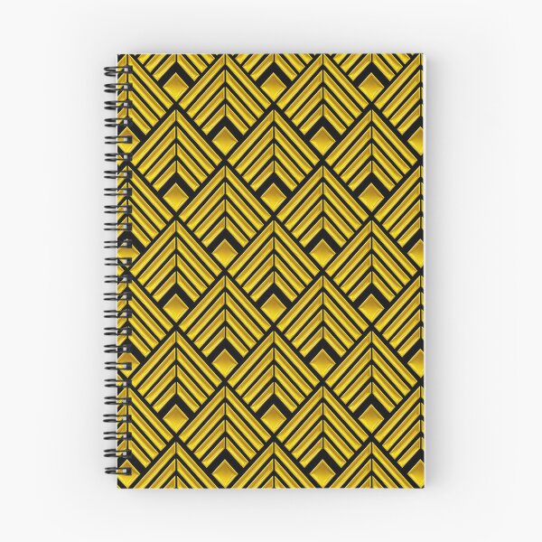 Item preview, 3-D Gold-Colored Art Deco Art Décoratif Pattern designed and sold by DEC02.