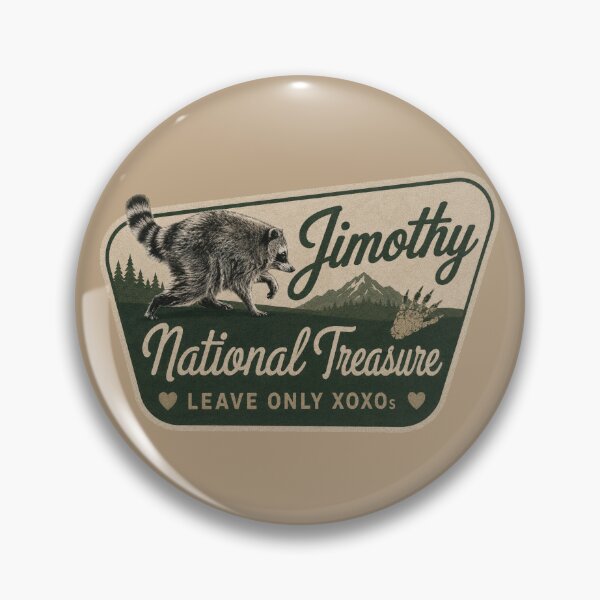 Item preview, Jimothy Raccoon National Treasure Vintage National Park designed and sold by electrovista.