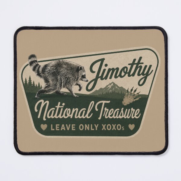 Item preview, Jimothy Raccoon National Treasure Vintage National Park designed and sold by electrovista.