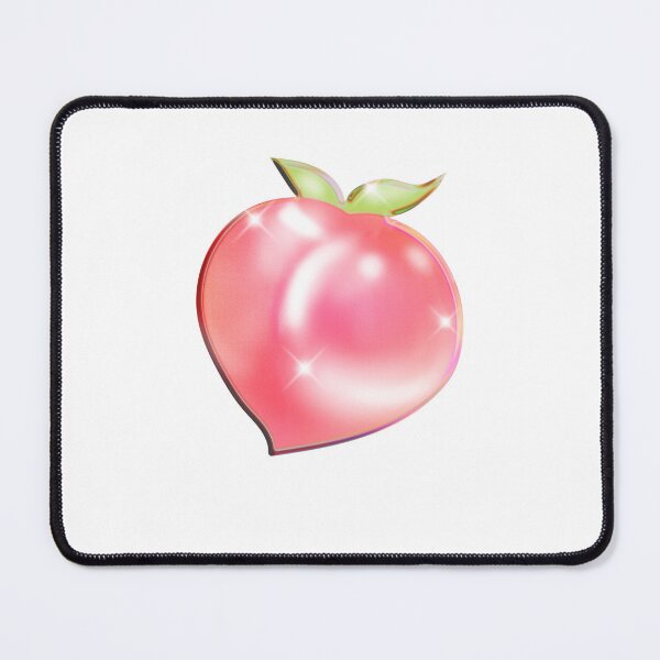 Item preview, Glossy Peach Illustration Cute Fruit Pop Art designed and sold by sunnivamla.