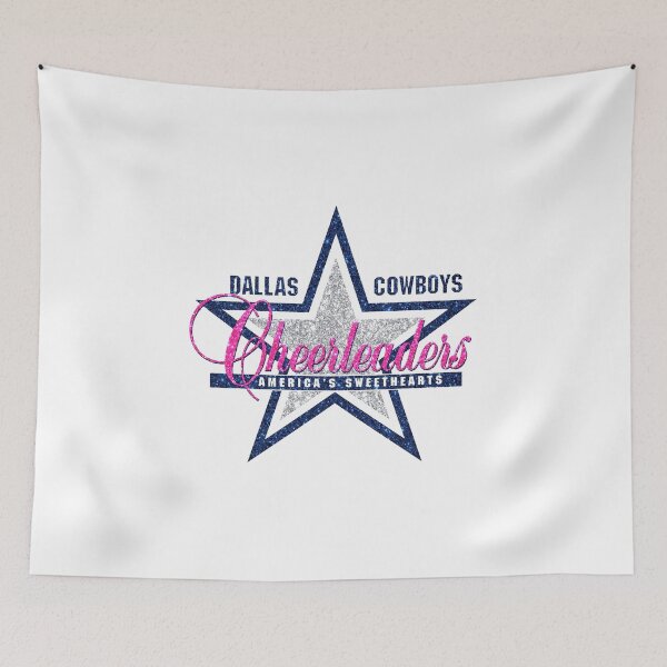 Item preview, dallas cowboys cheerleaders glitter logo designed and sold by designsbysamantha.
