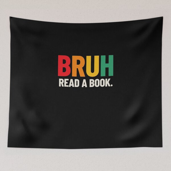 Item preview, BRUH READ A BOOK designed and sold by jkrphoto.