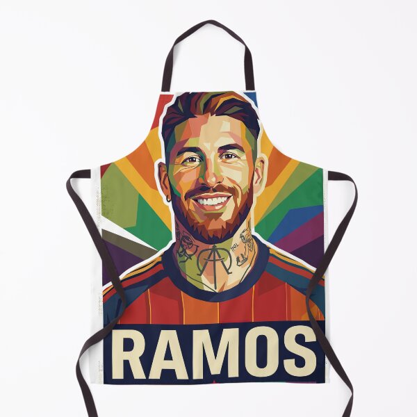 Item preview, Sergio Ramos Football Legend Defensive Wall Graphic designed and sold by PrincessLavinia.