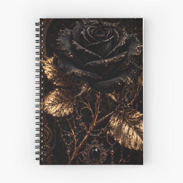 Item preview, Black Rose Gold Gothic designed and sold by VelarisMoon.