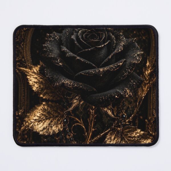 Item preview, Black Rose Gold Gothic designed and sold by VelarisMoon.