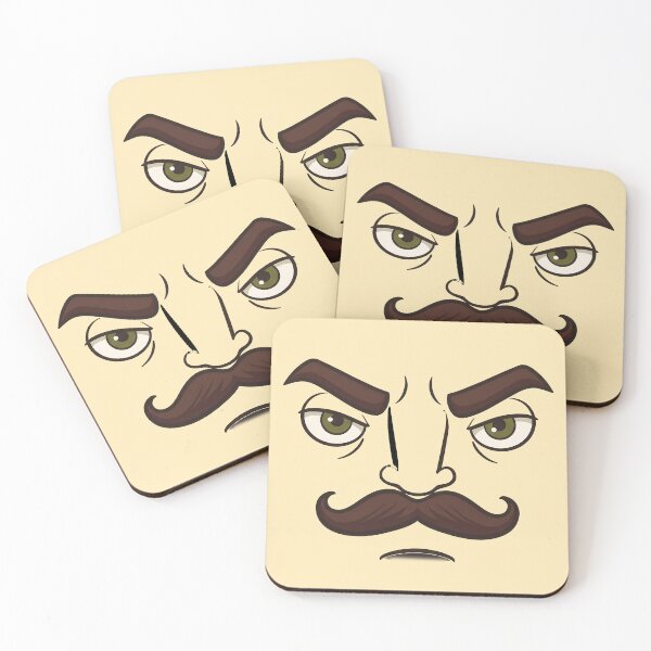 Item preview, The Neighbor's Face - Minimalist Creepy Gaming Design designed and sold by karamram.