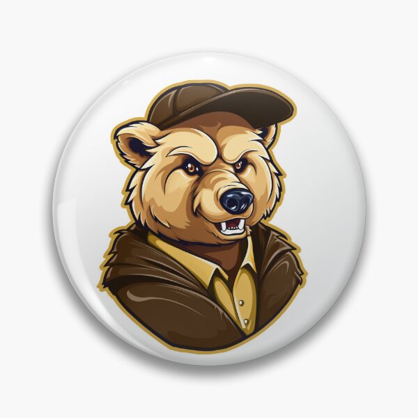 Item preview, Bruins Bears -  Mascot Brown Gold // School Spirit College Team Cheer designed and sold by Aubergine Designs.