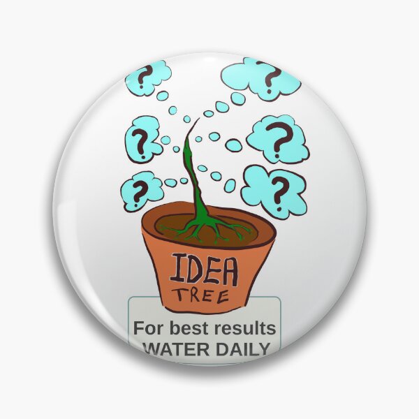 Item preview, Idea Tree - for best results water daily designed and sold by LittleGreyMan2026.