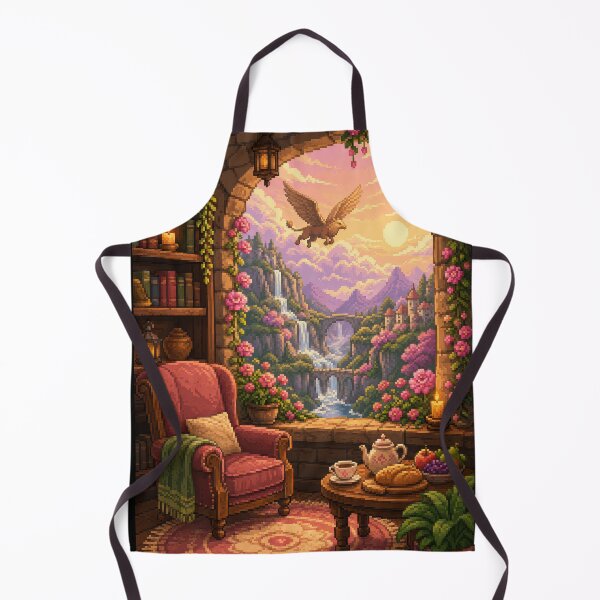 Item preview, Griffin Over the Rose Valley Retreat designed and sold by Sketchlegacy.