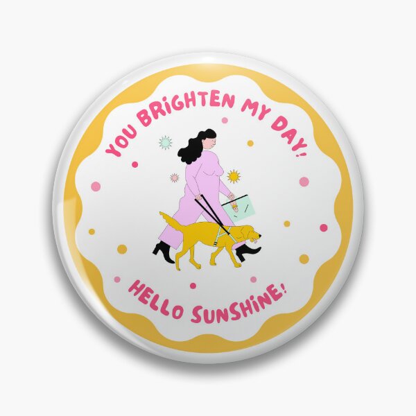 Item preview, You Brighten my day Blind Cane VI O&M Design designed and sold by IndeOandM.