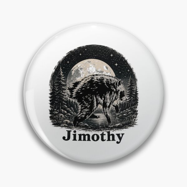 Item preview, Jimothy Viral Raccoon Funny Trash Panda Wildlife designed and sold by Kladhadredo.