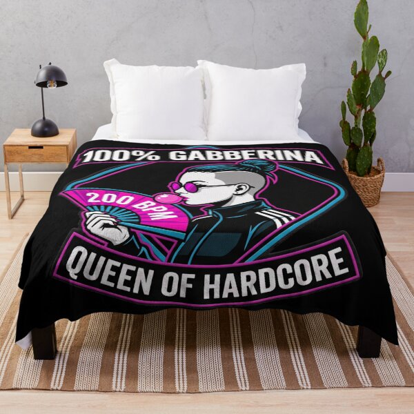 Item preview, Gabberina Queen of Hardcore Techno 200 BPM designed and sold by SPAZE-Typo.