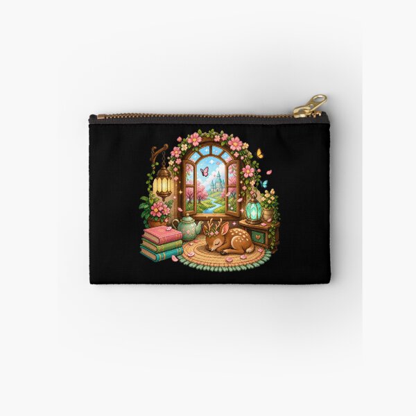 Item preview, Sleeping Fawn in the Enchanted Spring Nook  designed and sold by Sketchlegacy.