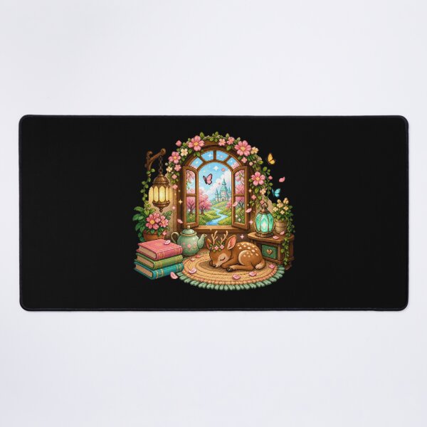 Item preview, Sleeping Fawn in the Enchanted Spring Nook designed and sold by Sketchlegacy.