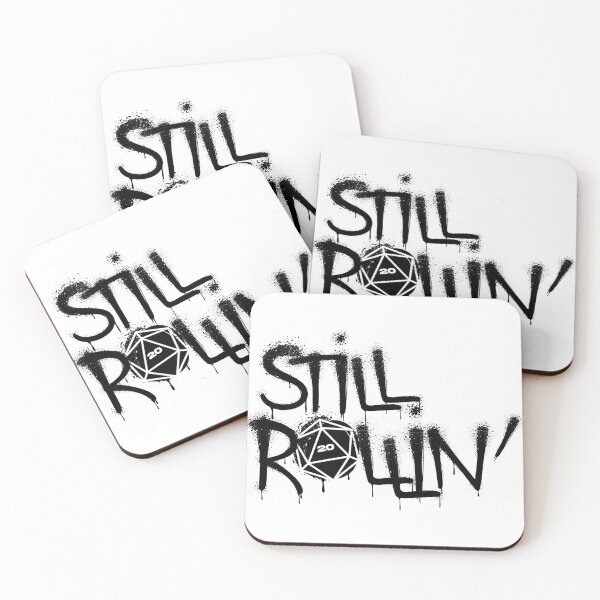 Item preview, Still Rollin D20 Graffiti Shirt Black – DnD Streetwear Gift designed and sold by KnowlegeBodega.