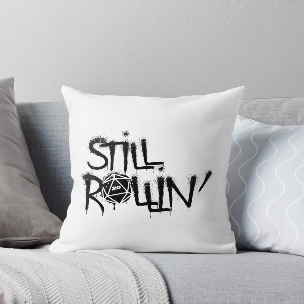 Item preview, Still Rollin D20 Graffiti Shirt Black – DnD Streetwear Gift designed and sold by KnowlegeBodega.