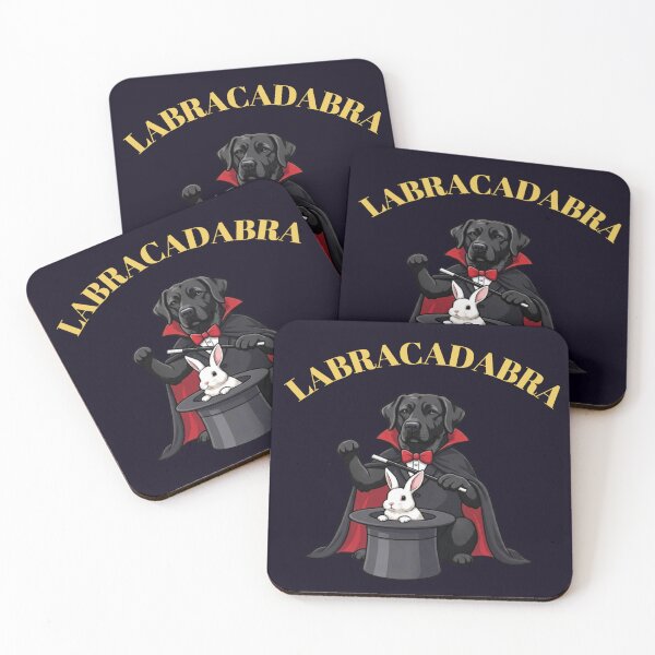 Item preview, BLACK LABRADOR RETRIEVER - LABRACADABRA MAGICIAN TRICK designed and sold by PRINTSCHARMINGM.