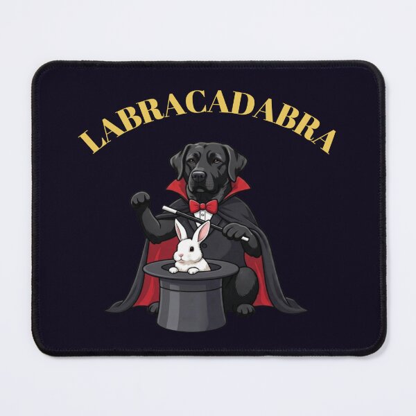 Item preview, BLACK LABRADOR RETRIEVER - LABRACADABRA MAGICIAN TRICK designed and sold by PRINTSCHARMINGM.