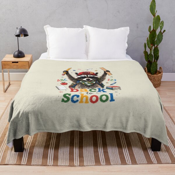 Item preview, Funny Racoon Back to School Cute First Day Boy Girl Kids designed and sold by Judestudio.
