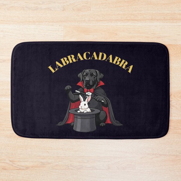 Item preview, BLACK LABRADOR RETRIEVER - LABRACADABRA MAGICIAN TRICK designed and sold by PRINTSCHARMINGM.