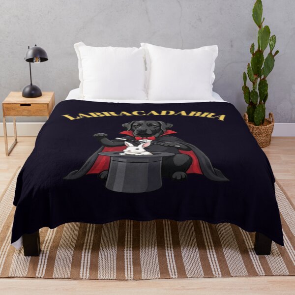 Item preview, BLACK LABRADOR RETRIEVER - LABRACADABRA MAGICIAN TRICK designed and sold by PRINTSCHARMINGM.