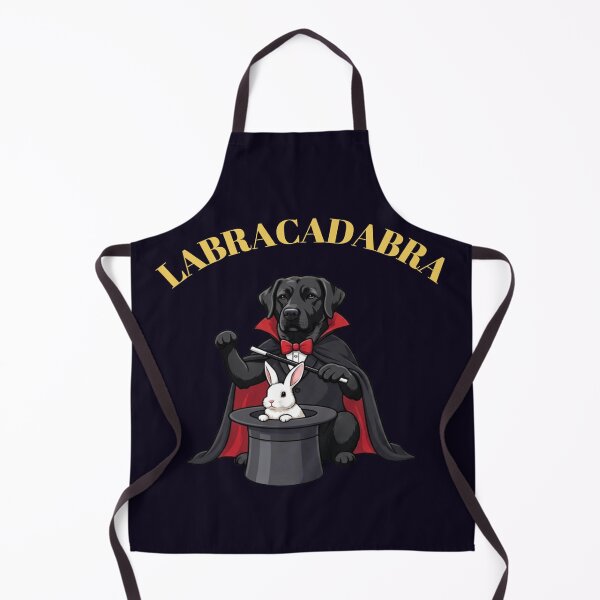 Item preview, BLACK LABRADOR RETRIEVER - LABRACADABRA MAGICIAN TRICK designed and sold by PRINTSCHARMINGM.