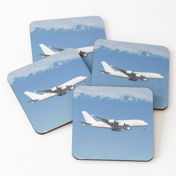 Item preview, Generic Wide-Body Four-Engine Airliner in Flight Illustration designed and sold by EMaviation_.