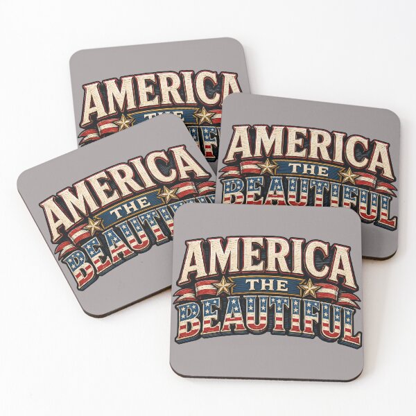 Item preview, America The Beautiful - Independence Day - 4th of July - Patriotism designed and sold by krewyork.