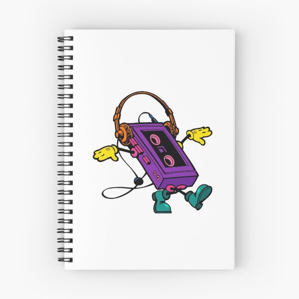Item preview, 90s Neon Cassette Player with Headphones Graphic designed and sold by Macias123.