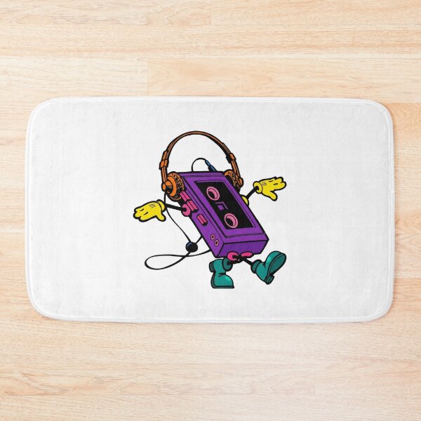 Item preview, 90s Neon Cassette Player with Headphones Graphic designed and sold by Macias123.
