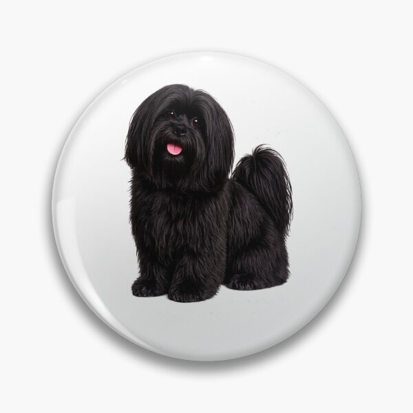 Aperçu de l'œuvre Chien noir de Lhasa Apso créée et vendue par BackgroundND.