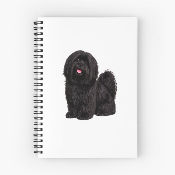 Item preview, Lhasa Apso Black Dog designed and sold by BackgroundND.