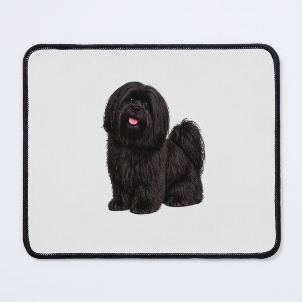 Item preview, Lhasa Apso Black Dog designed and sold by BackgroundND.