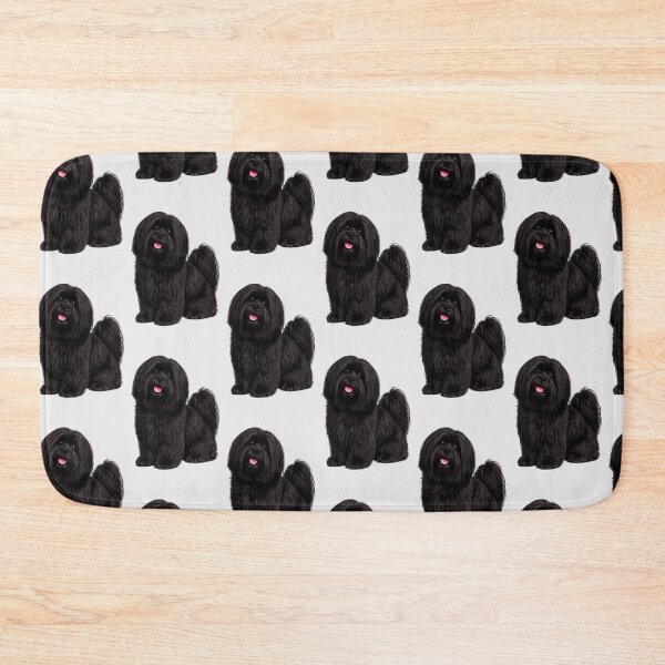 Item preview, Lhasa Apso Black Dog designed and sold by BackgroundND.
