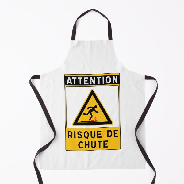 Item preview, Warning Sign - Risk of Slips, Trips and Falls - Safety and Prevention designed and sold by Panneaux et signalisations - NPOITEVIN.