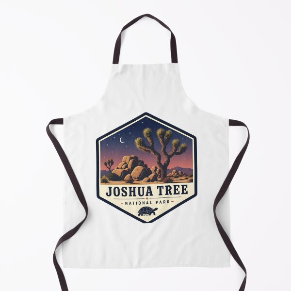 Item preview, Joshua Tree National Park Vintage Desert Travel Badge designed and sold by TravelersGems.