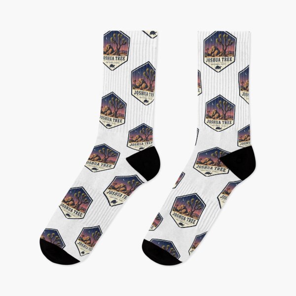 Item preview, Joshua Tree National Park Vintage Desert Travel Badge designed and sold by TravelersGems.