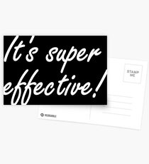 Super Effective! Postcards