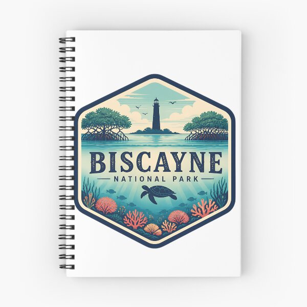 Item preview, Biscayne National Park Vintage Ocean Travel Badge designed and sold by TravelersGems.