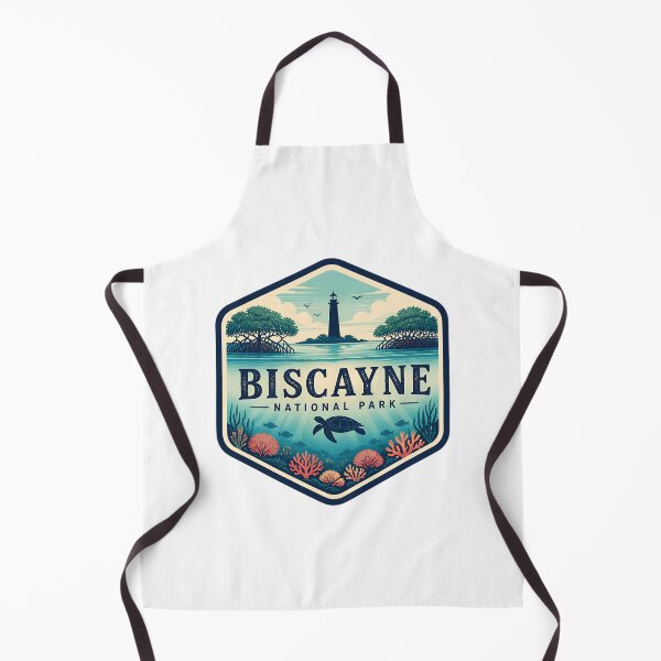 Item preview, Biscayne National Park Vintage Ocean Travel Badge designed and sold by TravelersGems.