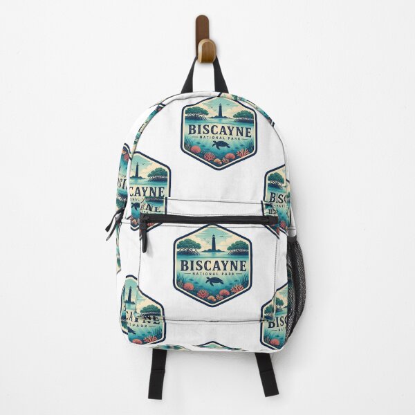 Item preview, Biscayne National Park Vintage Ocean Travel Badge designed and sold by TravelersGems.