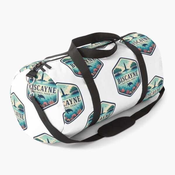 Item preview, Biscayne National Park Vintage Ocean Travel Badge designed and sold by TravelersGems.
