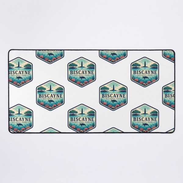 Item preview, Biscayne National Park Vintage Ocean Travel Badge designed and sold by TravelersGems.