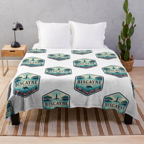 Item preview, Biscayne National Park Vintage Ocean Travel Badge designed and sold by TravelersGems.