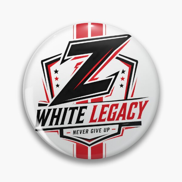 Item preview, White Legacy Z Shield | Modern Sports Typography | Red Black Athletic Graphic designed and sold by SupernovaNote.