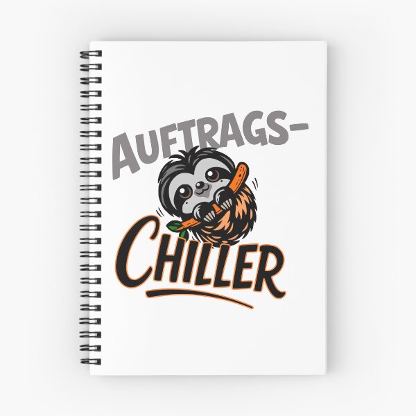 Artikelvorschau, Auftragschiller Faultier – Lustiger Spruch entworfen und verkauft von Pommes im Bett.