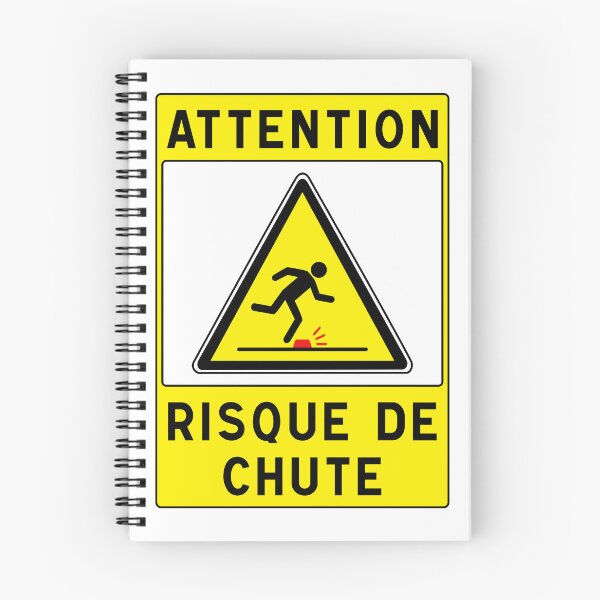Item preview, Warning Sign - Risk of Slips, Trips and Falls - Safety and Prevention designed and sold by Panneaux et signalisations - NPOITEVIN.